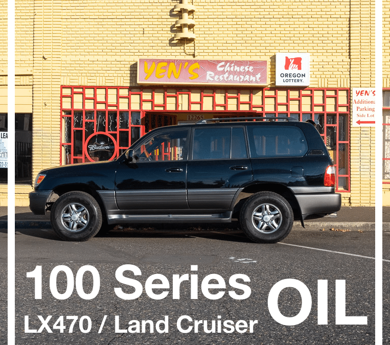 Land Cruiser / LX470 (2UZ-FE) Engine Oil Type, Capacity and Filters